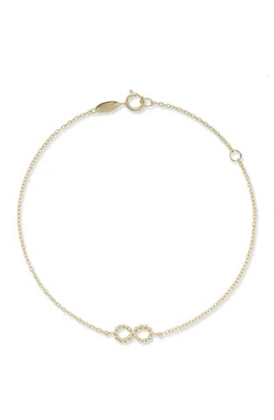 Ember Fine Jewelry 14k Gold Infinity Charm Bracelet