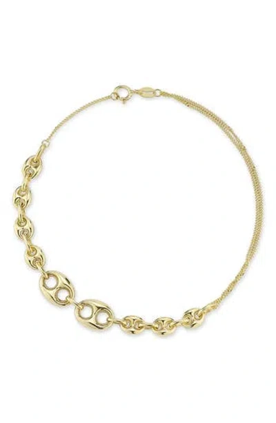 Ember Fine Jewelry 14k Gold Mariner Link Bracelet