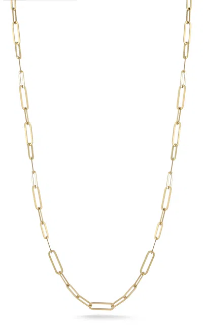 Ember Fine Jewelry 14k Gold Paperclip Chain Necklace