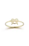 Ember Fine Jewelry 14k Yellow Gold Pretzel Ring In Multi