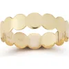 Ember Fine Jewelry 14k Gold Scalloped Band Ring In Gold