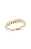 Ember Fine Jewelry 14k Graduated Twist Ring In Multi