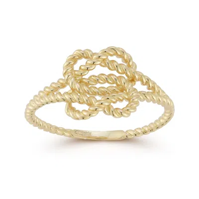 Ember Fine Jewelry 14k Gold Twisted Love Knot Ring