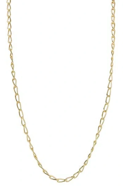Ember Fine Jewelry 14k Gold Twisted Oval Link Necklace