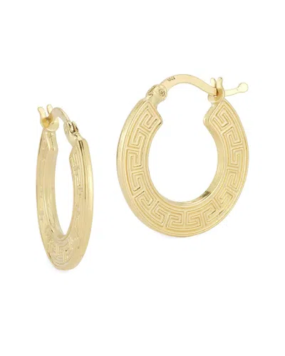 Ember Fine Jewelry 14k Greca Hoops