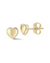 Ember Fine Jewelry 14k Heart Studs