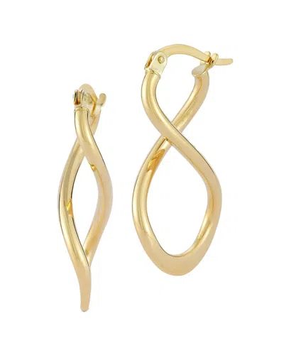 Ember Fine Jewelry 14k Infinity Hoops In Gold