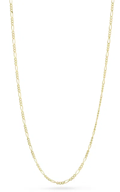 Ember Fine Jewelry 14k Italian Gold Figaro Chain Necklace