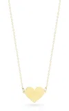 Ember Fine Jewelry 14k Italian Gold Heart Necklace In Multi