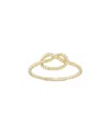 Ember Fine Jewelry 14k Gold Knot Ring