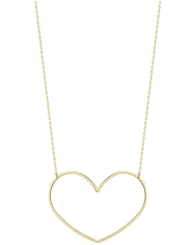 Ember Fine Jewelry 14k Medium Open Heart Necklace