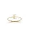 Ember Fine Jewelry 14k Yellow Gold Crescent Moon Ring