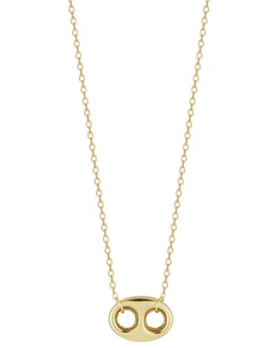 Ember Fine Jewelry 14k Italian Gold Link Necklace In Multi
