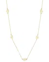 Ember Fine Jewelry 14k Gold Heart Station Necklace