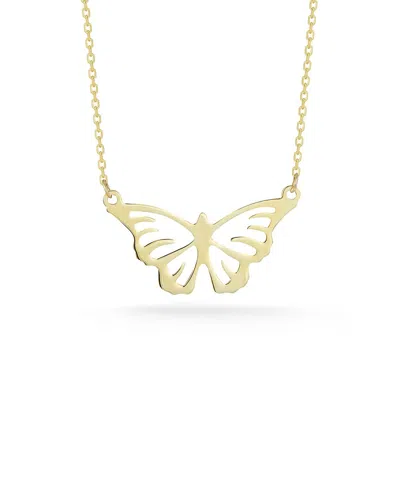 Ember Fine Jewelry 14k Open Butterfly Necklace