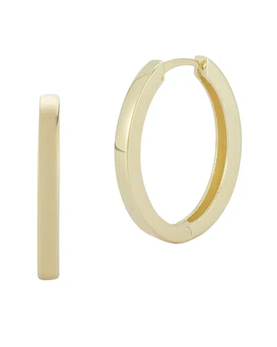 Ember Fine Jewelry 14k Oval Huggie Earrings In Gold