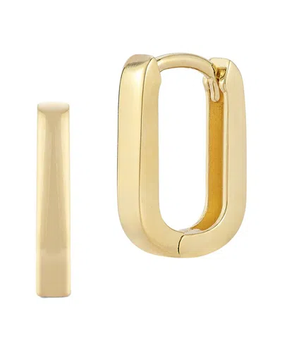 Ember Fine Jewelry 14k Oval Huggie Earrings In Gold