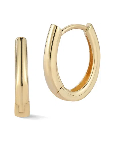 Ember Fine Jewelry 14k Oval Huggie Earrings In Gold