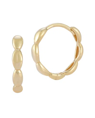 Ember Fine Jewelry 14k Pebble Huggie Earrings In Gold