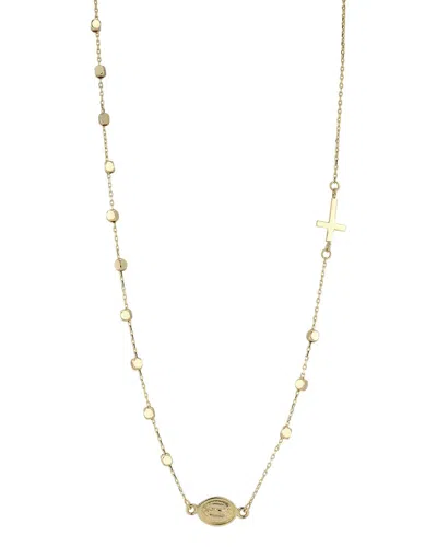 Ember Fine Jewelry 14k Religious Necklace In Gold