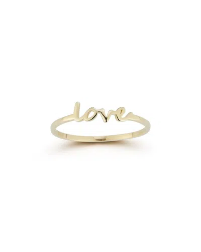 Ember Fine Jewelry 14k Gold Love Ring In Multi