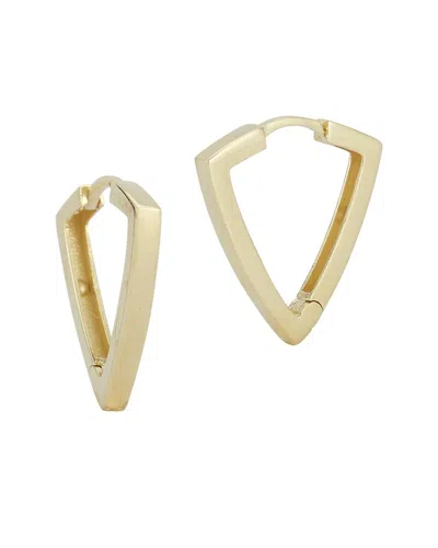 EMBER FINE JEWELRY EMBER FINE JEWELRY 14K ROUND DAGGER HUGGIE EARRINGS