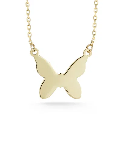 Ember Fine Jewelry 14k Small Butterfly Necklace