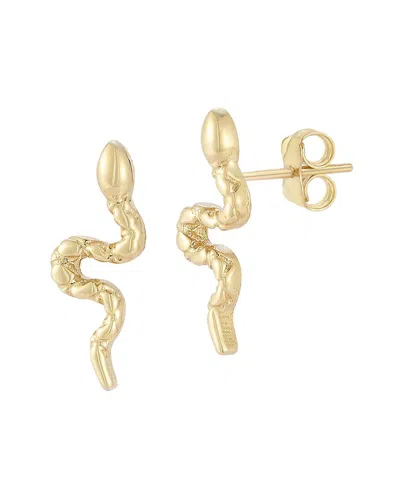 Ember Fine Jewelry 14k Snake Studs In Neutral