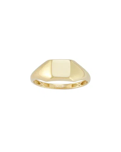 Ember Fine Jewelry 14k Square Signet Ring In Gold