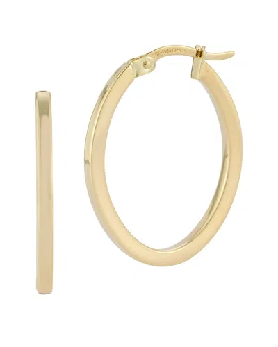 Ember Fine Jewelry 14k Squared Oval Hoops