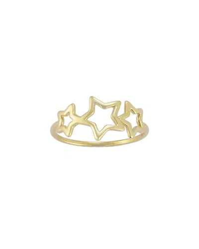 Ember Fine Jewelry Star Cutout Ring In Gold