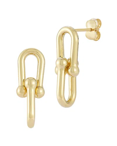 Ember Fine Jewelry 14k Starrup Link Earrings In Gold