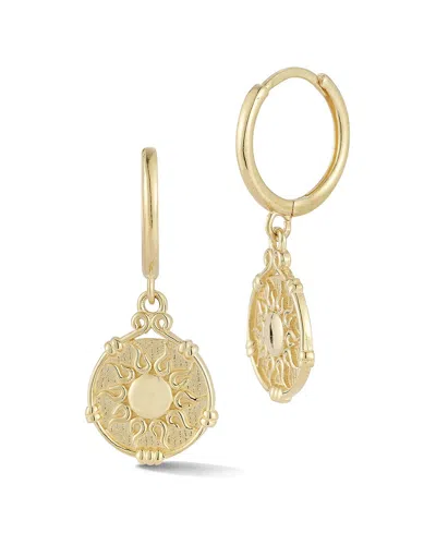 Ember Fine Jewelry 14k Sun Drop Earrings In Gold