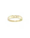 Ember Fine Jewelry 14k Tri Curb Link Ring
