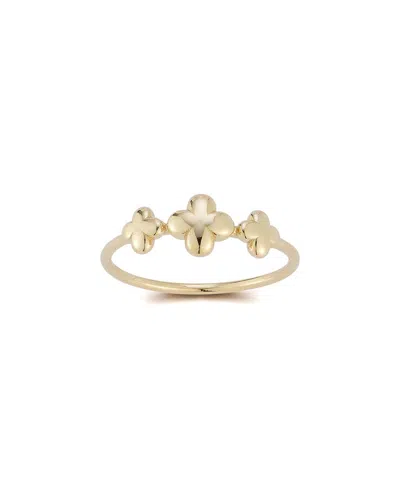 EMBER FINE JEWELRY EMBER FINE JEWELRY 14K TRIPLE CLOVER RING