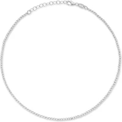 Ember Fine Jewelry 14k White Gold Beaded Bracelet