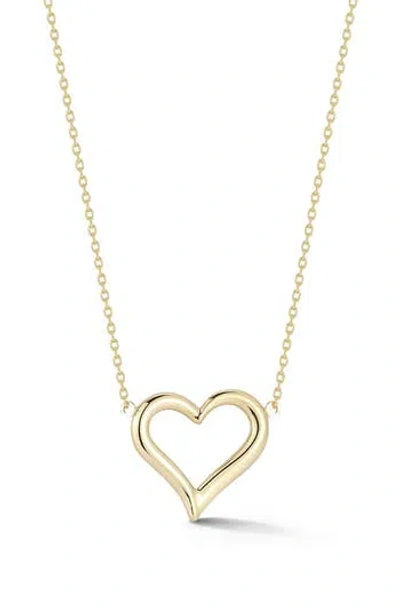 Ember Fine Jewelry 14k Yellow Gold Heart Pendant Necklace