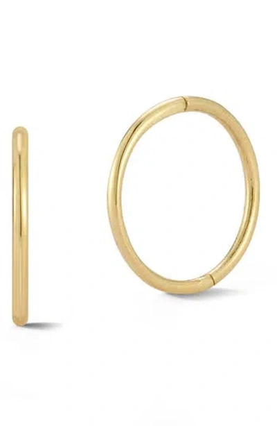 Ember Fine Jewelry 14k Yellow Gold Large Huggie Hoop Earrings