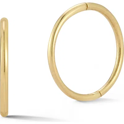 Ember Fine Jewelry 14k Yellow Gold Medium Huggie Hoop Earrings
