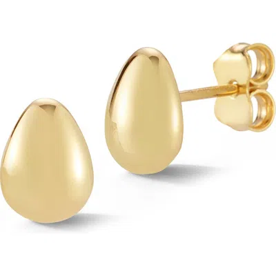 Ember Fine Jewelry 14k Yellow Gold Pebble Stud Earrings