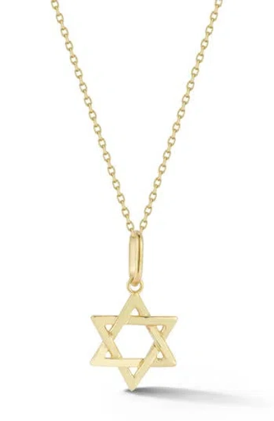 Ember Fine Jewelry 14k Yellow Gold Star Of David Pendant Necklace