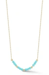 Ember Fine Jewelry Beaded Necklace In Multi