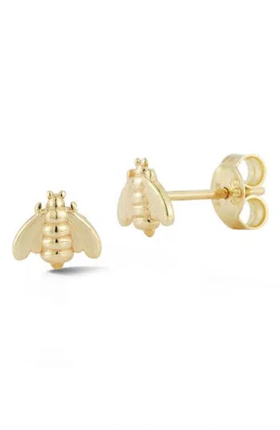 Ember Fine Jewelry Bee Stud Earrings In Gold