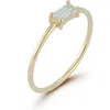 Ember Fine Jewelry Blue Topaz Ring In Gold