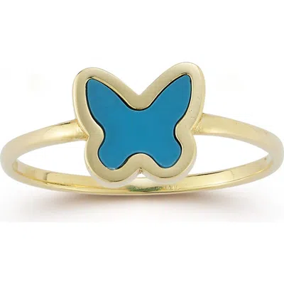 Ember Fine Jewelry Butterfly Ring In Brown