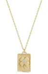 Ember Fine Jewelry Clover Pendant Necklace In Gold