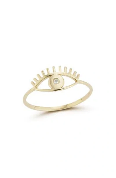 EMBER FINE JEWELRY EMBER FINE JEWELRY DIAMOND EVIL EYE RING