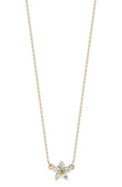 Ember Fine Jewelry Flower Pendant Necklace In Gold