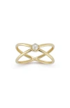 Ember Fine Jewelry 14k 3mmmm Pearl Ring In Gold