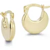 Ember Fine Jewelry Half Hoop Earrings In Gold